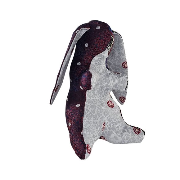 Vintage Handmade Bunny Rabbit Plush Stuffed Animal 7.75" - Picture 2 of 8